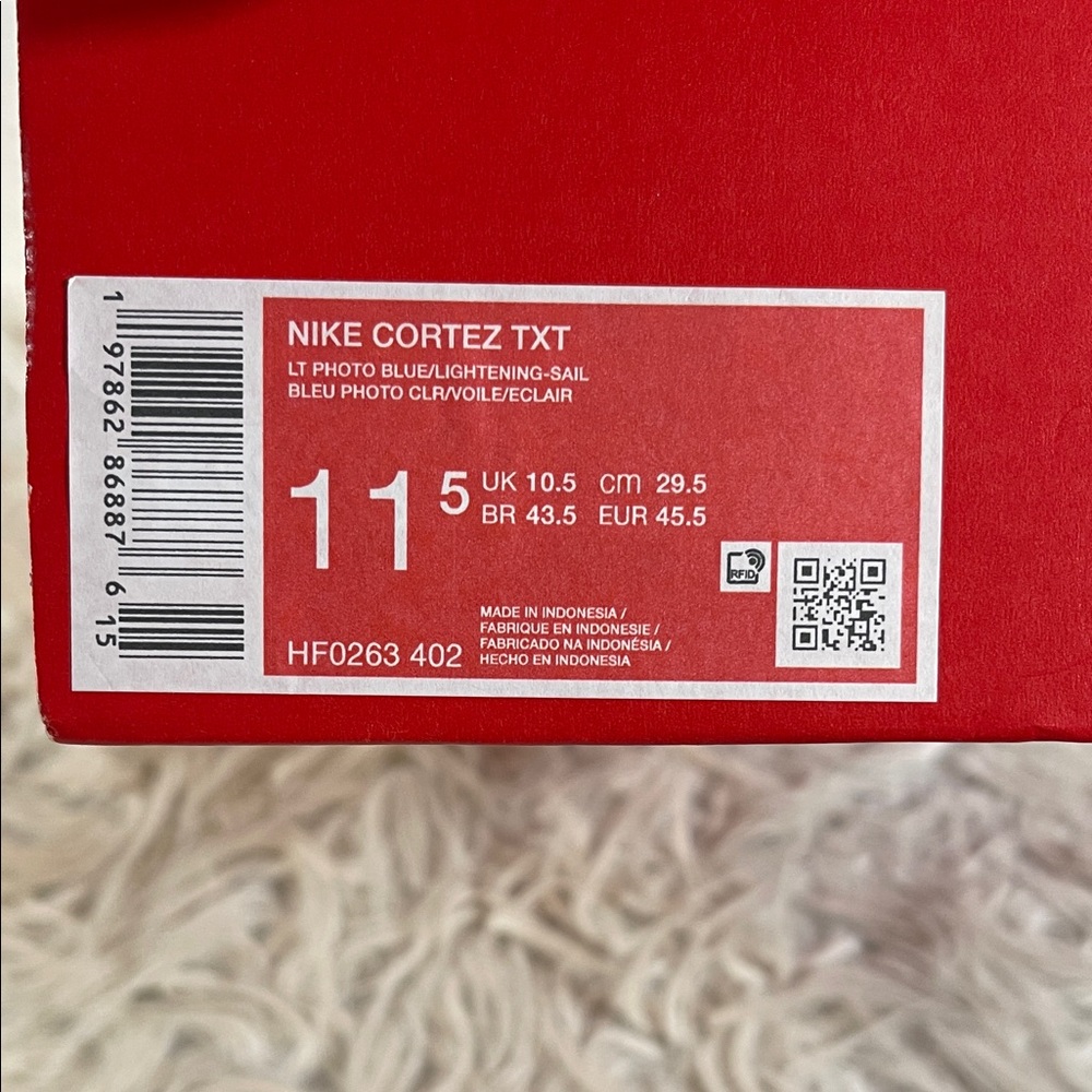 NIKE Cortez TXT Men's Fashion Shoes Sneakers HF0263-402 Size 11.5 NEW - Picture 13 of 15